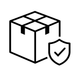 Packaging quality assurance icon